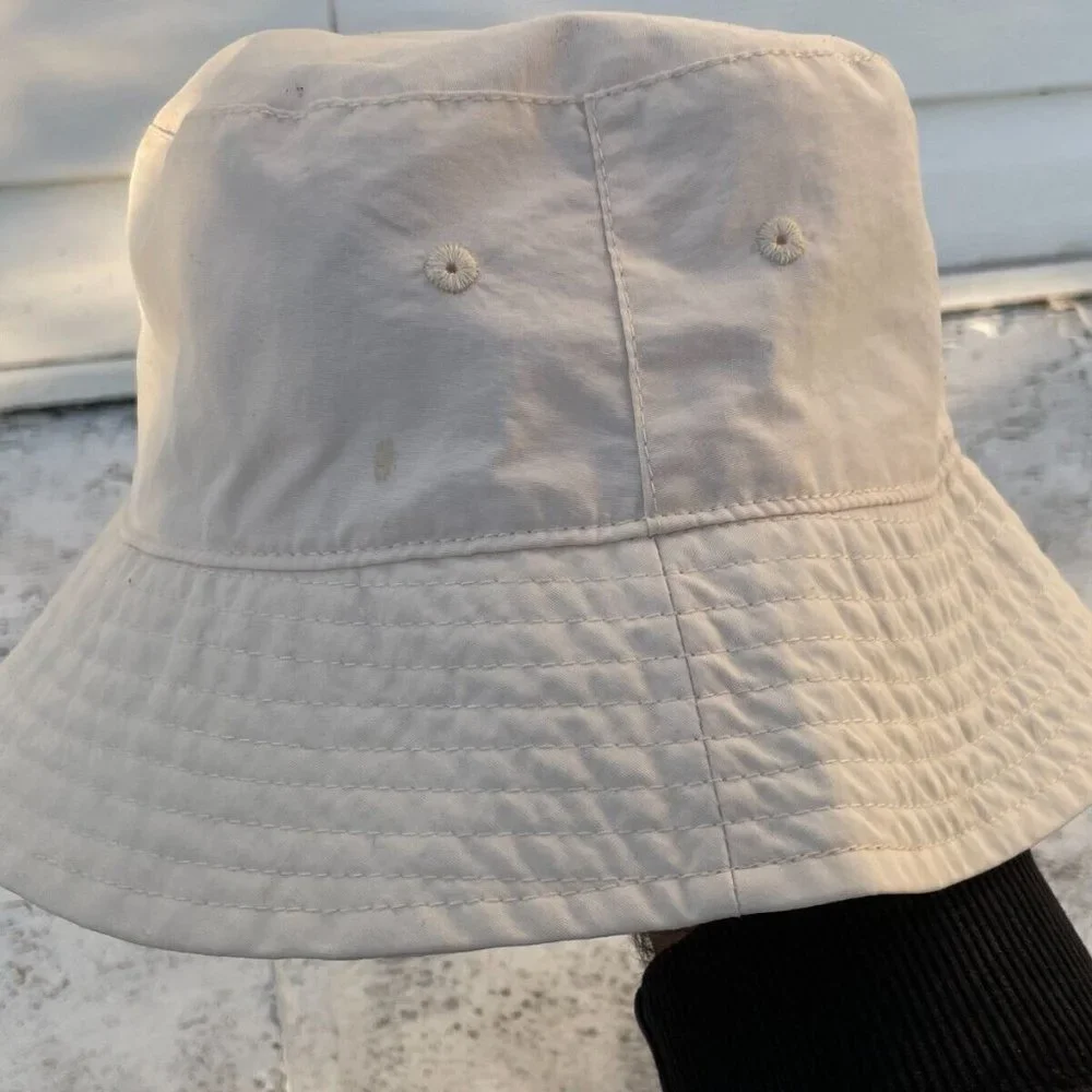 Wild Fable Girl Hat Round Bucket Hat Beige Cap One Size - Picture 8 of 8